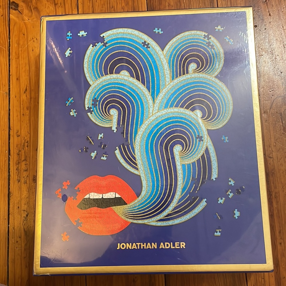 Jonathan Adler Lips Puzzle 750 pieces